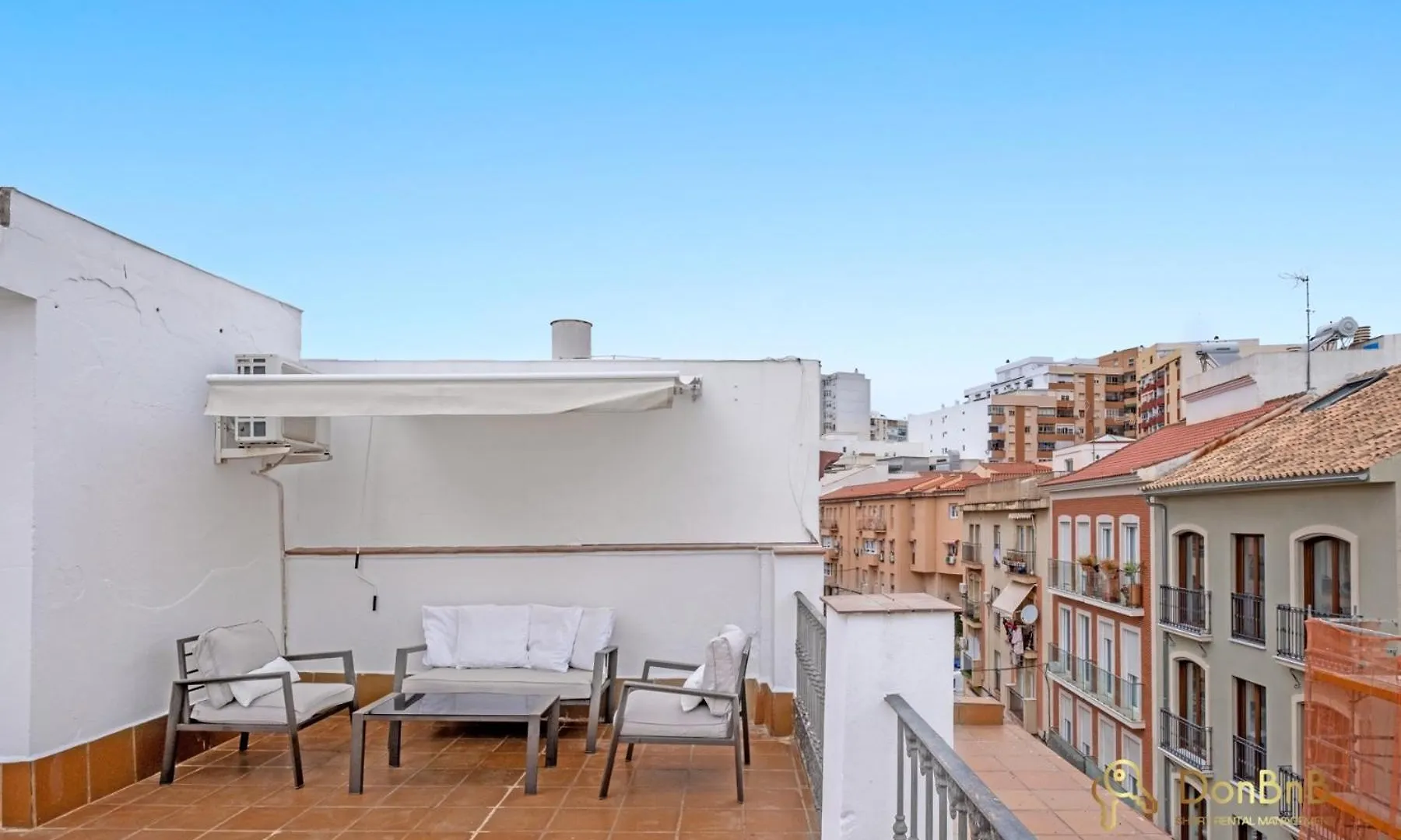 Appartement Penthouse In The Heart Of Malaga For 6 People